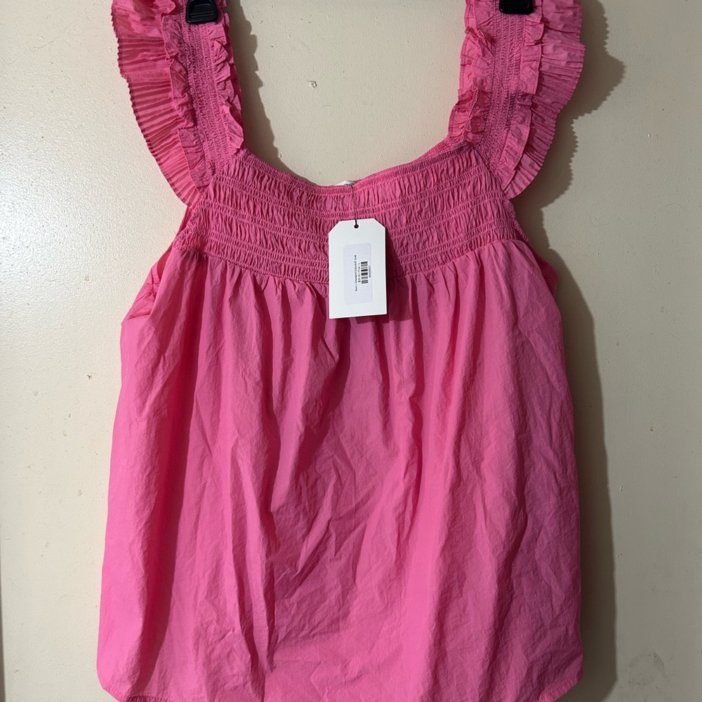 Ruffle sleeve blouse